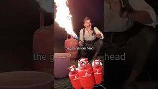 Tips: what to-do if the gas cylinder catches Fire.. #tutorial #firesafety #CylinderBlast # #followme