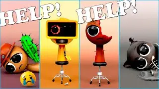 SPRUNKI inredilbox HELP!  Tiles Hop EDM Rush!