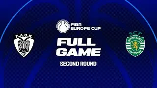 LIVE - PAOK BC v Sporting CP | FIBA Europe Cup 2025-26 | Second Round