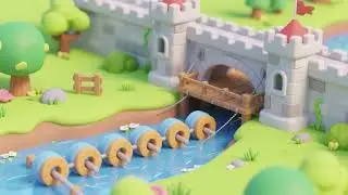 Rolling Moat and Drawbridge | Fun Nursery Rhymes & Kids Songs