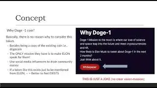 DOGE-1 Mission to the moon - Review by Professor NSH