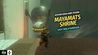 EASY GUIDE: Mayamats Shrine - A Route for a Ball Puzzle | Zelda Tears of the Kingdom Walkthrough