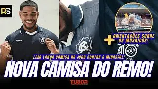 🚨🦁 É OFICIAL! Remo lança NOVA CAMISA 2026 e prepara MOSAICO GIGANTE no Mangueirão!