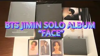 JIMIN SOLO ALBUM &ldquo;FACE&rdquo; SET + WEVERSE ALBUM VERSION