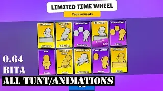 0.64 beta New UPDATE all tunts/animation in stumble guys