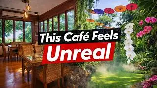 Lalitta Caf&eacute; Chiang Rai 🌿 | Full Garden & Caf&eacute; Walking Tour | Thailand Travel