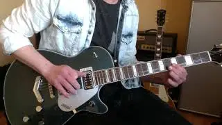 Gretsch G5220 Jade Grey & BluGuitar Amp 1 Mercury Edition (vintage channel)