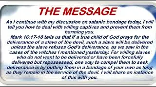 UNDERSTANDING SATANIC TRAPS PART THREE 