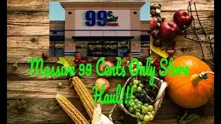 🛒👑🤩 Massive Name Brand 99 Cents Only Store Haul!! AMAZING& New Finds & New Stove!!!! 👑🤩🛒🎃🍂🍁