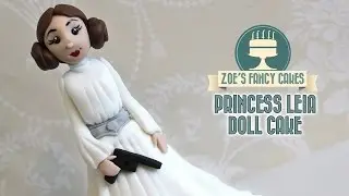 Princess Leia doll cake :Star Wars cake collaboration