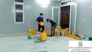 Sikafloor 81 epocem xử lý sàn bê tông ẩm