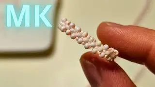 💍 Кольцо из бисера, которое получится с первого раза | Подробный МК