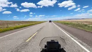 SW Adventure - Weekend of July 4, 2023 - US285 NB NM to CO border on 2022 BMW F750GS - Part 3/14