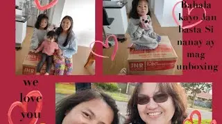 Nanay Gie's big UNBOXING | LBC courier | Australia to Pinas with Love