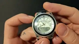 Casio AW-80 Kalibracja wskazówek ustawienia zegarka