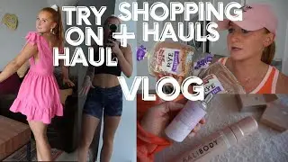 VLOG: shein try on haul matching sets + dresses, grocery haul, shopping, old navy + ulta haul