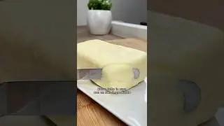 BURRO FATTO IN CASA: da oggi non lo comprerai pi&ugrave;! #burro #videoricette #fattoincasa #cucinare