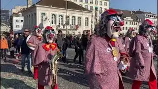 Guggemuusik Krach Schnygge Basel an de Basler Fasnacht (9.3.2022)