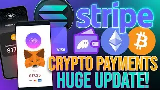 Обновление криптоплатежей Stripe! 🔥 Solana и Ethereum против принятия Bitcoin