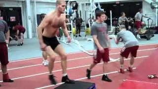 Nebraska Wrestling Preseason Workout Video