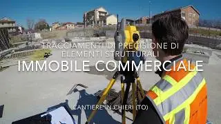 Fasi di tracciamento di precisione di elementi strutturali