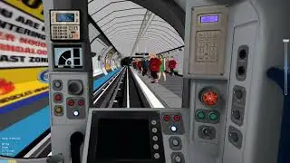 OpenBVE Victoria Line: Kings Cross, St Pancras - Victoria