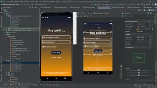 1. Firebase Authentication Proje Sayfa Tasarımları