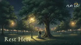 잠이 오지 않는 밤에 듣는 피아노 🌿 3시간 뉴에이지음악, 잔잔한음악 | Rest Here