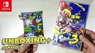 SPLATOON 3 | Unboxing - Gameplay (Nintendo Switch Lite)