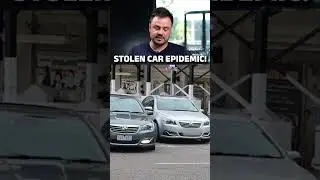 Scum thief busted stealing car