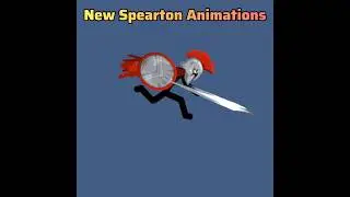 New Spearton And General Atreyos Animations! Stick War: Saga Update Sneak Peek #shorts