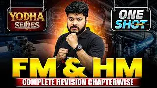 Fluid Mechanics ONE SHOT | Fluid Mechanics Civil Engineering | FM for AE & JE Exams | Devesh Sir