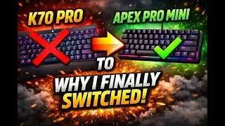 I Finally Upgraded to the Steelseries Apex pro mini!