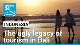 The ugly legacy of tourism in Bali: thousands of tons of plastic waste wash up on beaches
