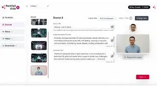 How to create AI Porftfolio Video - AI Video Resume Generator