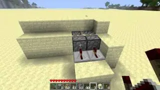 Docm77&acute;s Minecraft Tutorial: Very Simple Hidden Piston Door
