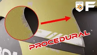 Realistic Painted Metal Using Fluent Materializer (Blender Addon)