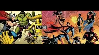 LOS VENGADORES VS LA LIGA DE LA JUSTICIA - THE AVENGERS VS THE JUSTICE LEAGUE OF AMERICA