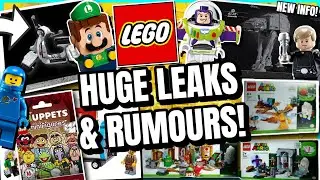 HUGE LEGO 2021/2022 LEAKS & RUMOURS! (18+, Mario & MORE!)