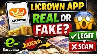 Licrown Earning App | Real or Fake? Complete Review & Earning Method 2026