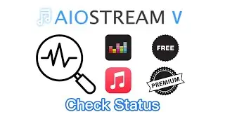 AIOStream V New Function 2024 - Bulk Check Accounts Status, Premium or Free on Apple Music & Deezer