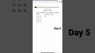 Day 5 SAT marathon. #math #viral # #challenge