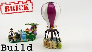 Build Lego Friends Heartlake Hot Air Balloon 41097 Timelapse
