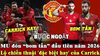 Tin mới mu 22/1, MU chốt t&acirc;n binh lớn đầu năm 2026, h&eacute; lộ đấu ph&aacute;p ấn tượng của Carrick?