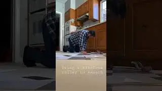 These peel and stick tiles are easy to install (Floor Pops Bonneville x CLJ)