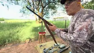 Comparando revólver com carabina