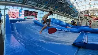 Anthony Bounce house 180 board flip