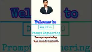Difference between a good and bad prompt | Day 28 of prompt engineering#Prompt#AI #letsgrowtogether