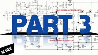 2000w mosfet amplifier Circuit diagram || Part 3 || Input stage study || Rajit Experiment