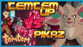 TEMTEM UP - # 5 VS Pikaz: Plagued by Vulffy! Соревновательный PVP-баттл Kisiwa